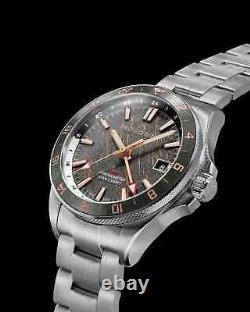 New Norqain Neverest GMT Glacier 41MM Men's Watch NN1100SC3CG/G113