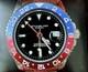 New Rare Swiss Stuhrling GMT Coke Pepsi Mens Dive Watch Stainless Analog Luxury