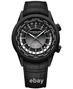 New Raymond Weil Freelancer Automatic GMT Men's Watch 2765-BKC-20001