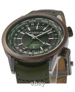 New Raymond Weil Freelancer Automatic GMT Men's Watch 2765-SBC-52001