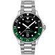 New Tissot Seastar 1000 40mm Quartz GMT Black-Green Men's Watch T1208521105100