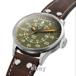 New Torgoen TN-1209 T47 Jumbo Green Sapphire GMT 47mm Watch