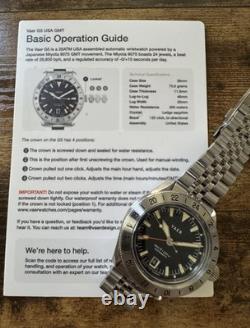 New Vaer G5 Pacific GMT 39mm Watch