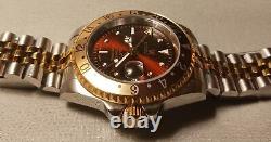 New W 2T Limited EXECUTIVE Edition GMT Watch 40mm Automatic Root Beer FREE SHIP