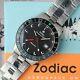New Zodiac Aerospace GMT Z09400 Automatic Limited Edition 40mm Mens Watch