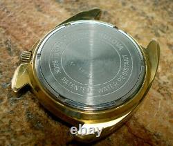 Nice Bulova Accutron Cal. 2182 Gold Plated Wrist Watch Running