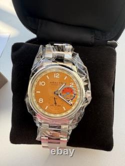 Nomos Club Sport Neomatik Weltzeit World Timer Limited Edition Dune GMT SOLD OUT