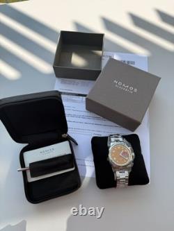 Nomos Club Sport Neomatik Weltzeit World Timer Limited Edition Dune GMT SOLD OUT