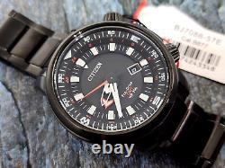 Nos Citizen Eco-Drive Promaster BJ7086-57E Land GMT Mens Diver Compressor Watch