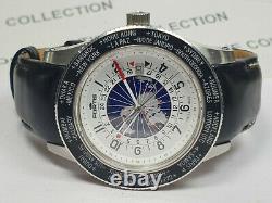 Nos Mens B-47 World Timer Gmt Automatic Limited Edition Swiss Mens Wrist Watch