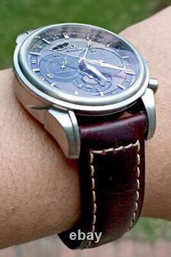 OMEGA De Ville Chronoscope Men's Watch Co-axial 44mm GMT Ref 422.13.44.52.13.001