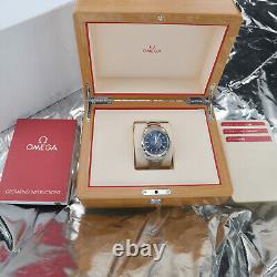 OMEGA Seamaster Aqua Terra World Timer Steel GMT Box Papers 220.10.43.22.03.001