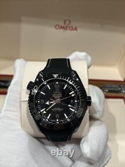OMEGA Seamaster Deep Black GMT 215.92.46.22.01.001 Planet Ocean Mens Watch