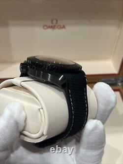 OMEGA Seamaster Deep Black GMT 215.92.46.22.01.001 Planet Ocean Mens Watch