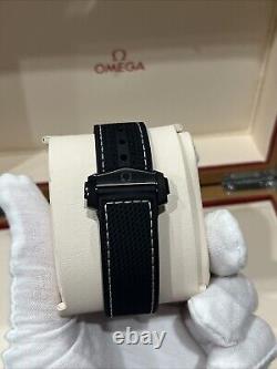 OMEGA Seamaster Deep Black GMT 215.92.46.22.01.001 Planet Ocean Mens Watch