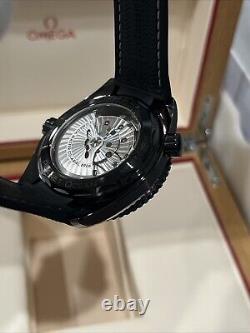 OMEGA Seamaster Deep Black GMT 215.92.46.22.01.001 Planet Ocean Mens Watch