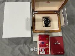OMEGA Seamaster Deep Black GMT 215.92.46.22.01.001 Planet Ocean Mens Watch