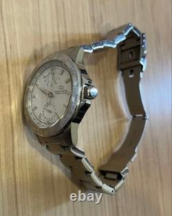 ORIENT STAR World Time GMT FA00-C1 White Automatic Men Watch JAPAN withbox