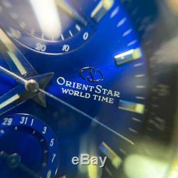 ORIENT STAR World Time WZ0031FA GMT Power Reserve Automatic Sapphire Crystal