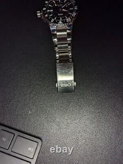 ORIS Aquis GMT Date Automatic Blue Dial Men's Watch, 300m WR, Swiss Made