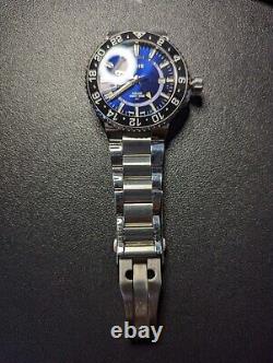 ORIS Aquis GMT Date Automatic Blue Dial Men's Watch, 300m WR, Swiss Made