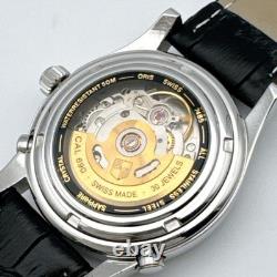 ORIS World Timer GMT Automatic Watch with Calendar Boxed Cleaned Men's
