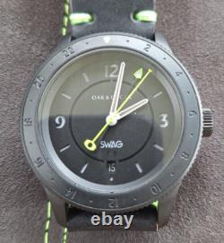 Oak & Oscar Humboldt GMT Automatic Watch SWAG Edition
