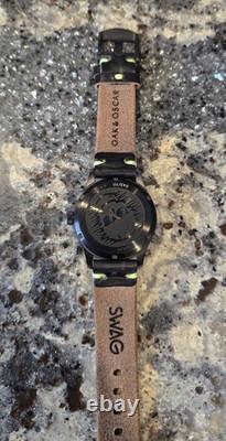 Oak & Oscar Humboldt SWAG GMT Automatic Watch SWAG Vegas golf event exclusive