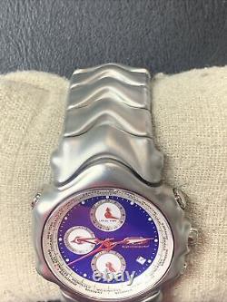 Oakley GMT Watch Blue Dial Full Links in Excellent Condition