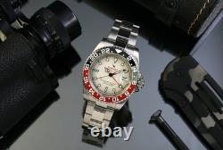 OceanX Sharkmaster GMT Automatic Men's Diver Watch 42mm White Dial SMS-GMT-562 OceanX Sharkmaster GMT Automatic Men's Diver Watch 42mm White Dial SMS-GMT-562