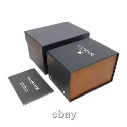 OceanX Sharkmaster GMT Automatic Men's Diver Watch 42mm White Dial SMS-GMT-562