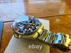 OceanX Sharkmaster GMT Pepsi Dial Dive Watch Automatic SMS-GMT-521