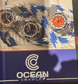 Ocean Crawler Core Diver GMT Automatic Watch Black/Green L/E