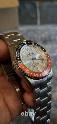Oceaneva Deep Marine Explorer GMT Quartz 1250m 44mm Silver Dial Box/Papers Oceaneva Deep Marine Explorer GMT Quartz 1250m 44mm Silver Dial Box/Papers