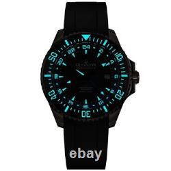 Oceaneva Deep Marine Explorer VI 6000m Titanium GMT Black Blue Automatic Watch
