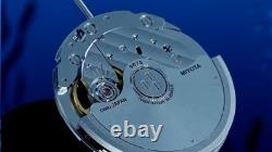 Oceaneva GMT WorldTime Grade 5 Titanium Automatic 6000m Dive Watch, Red Blue