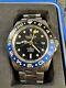Oceaneva Men's Deep Marine Explorer GMT Automatic Batman Stainless Steel