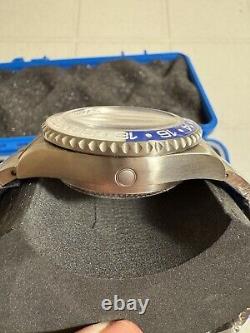 Oceaneva Men's Deep Marine Explorer GMT Watch 1250M Ceramic TITANIUM
