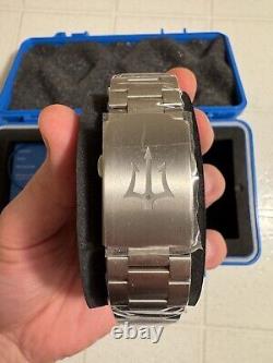 Oceaneva Men's Deep Marine Explorer GMT Watch 1250M Ceramic TITANIUM