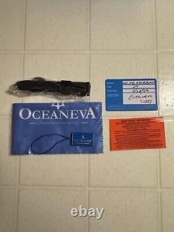 Oceaneva Men's Deep Marine Explorer GMT Watch 1250M Ceramic TITANIUM