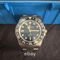 Oceaneva Men's Deep Marine Explorer GMT Watch 1250M Diver, Automatic Movement