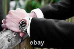 Oceaneva Swiss GMT 1250M Deep Marine Explorer 42mm Swiss Quartz Wristwatch BK. RH
