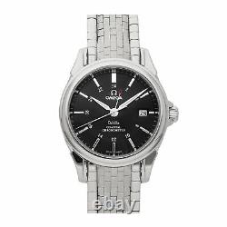 Omega De Ville GMT Auto 38mm Steel Mens Bracelet Watch Date 4533.51.00