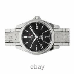 Omega De Ville GMT Auto 38mm Steel Mens Bracelet Watch Date 4533.51.00