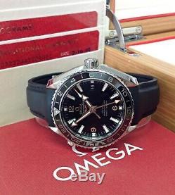 Omega Planet Ocean GMT 43.5mm 232.32.44.22.01.001 BOX AND PAPERS 2019 UNWORN