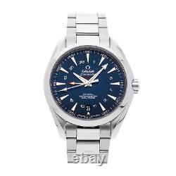 Omega Seamaster Aqua Terra GMT Auto 43mm Steel Mens Watch 231.10.43.22.03.001