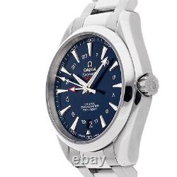 Omega Seamaster Aqua Terra GMT Auto 43mm Steel Mens Watch 231.10.43.22.03.001