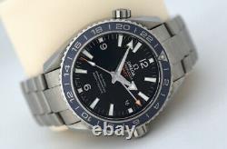 Omega Seamaster Planet Ocean GMT 44mm Co-Axial Automatic Watch Titanium