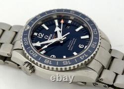 Omega Seamaster Planet Ocean GMT 44mm Co-Axial Automatic Watch Titanium