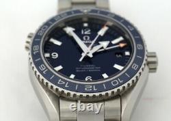 Omega Seamaster Planet Ocean GMT 44mm Co-Axial Automatic Watch Titanium